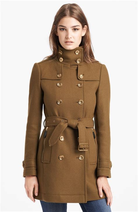 buttons on burberry coats|burberry button up women's.